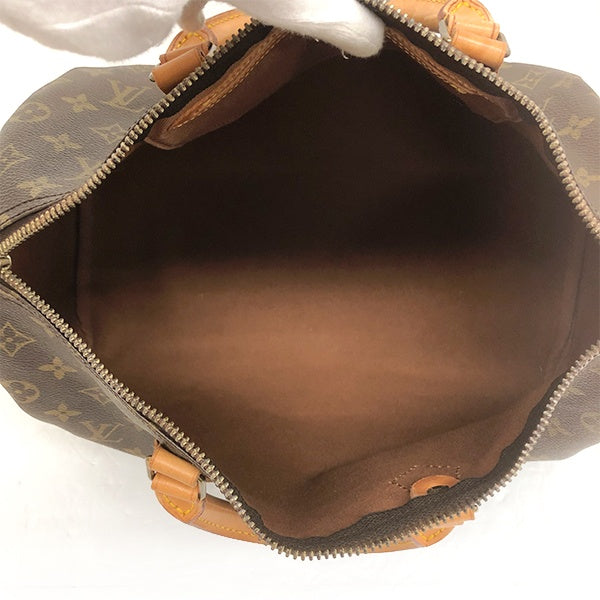 Louis Vuitton M41524 Speedy 35 Monogram Mini Boston Bag, Brown PRE-OWNED