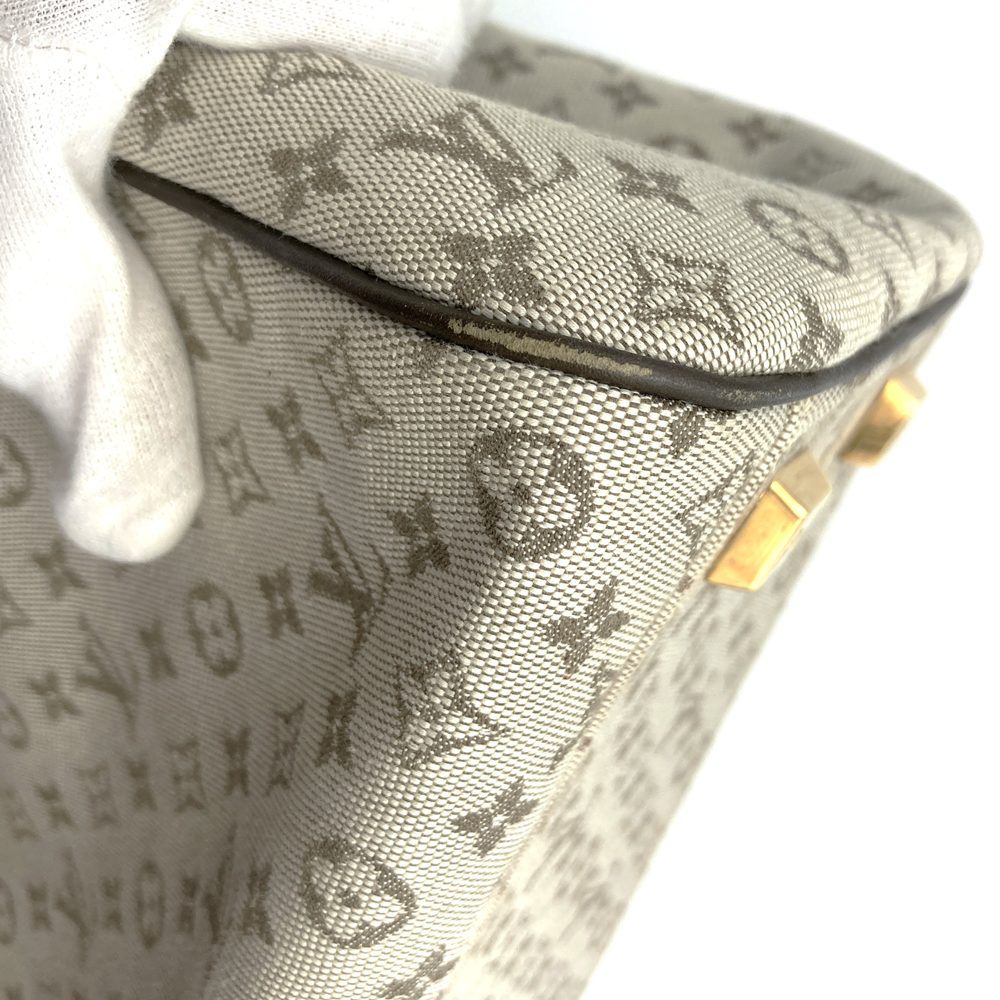 Louis Vuitton M92310 Josephine GM Handbag in Beige/Brown Monogram Mini Canvas PRE-OWNED