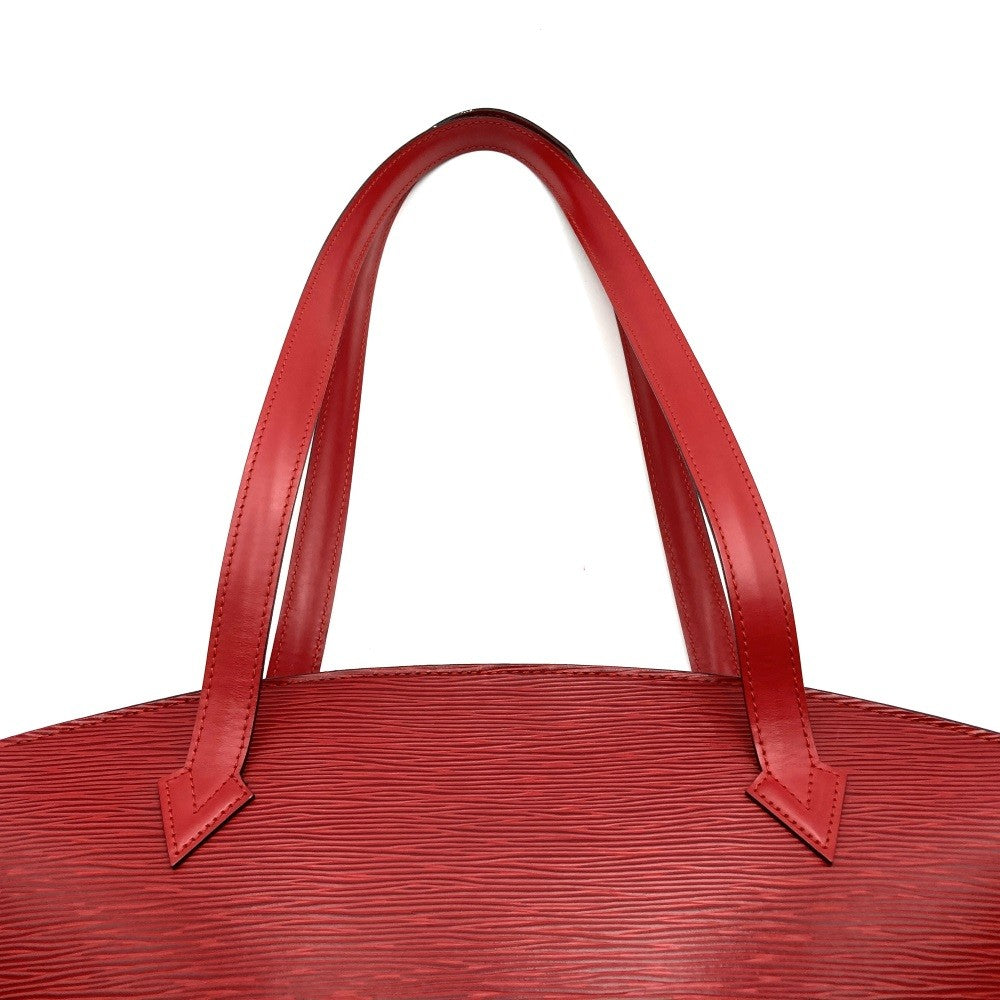 Louis Vuitton M52337 Saint Jacques Poignier Long Shoulder Bag in Red Epi Leather PRE-OWNED