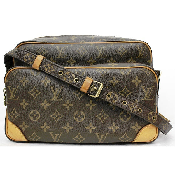 Louis Vuitton M45244 Nile Shoulder Bag Monogram Canvas Pre-owned