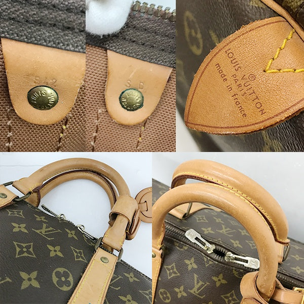 Louis Vuitton M41424/Keepall 55 Boston Bag in Brown Monogram Canvas (LV) PRE-OWNED