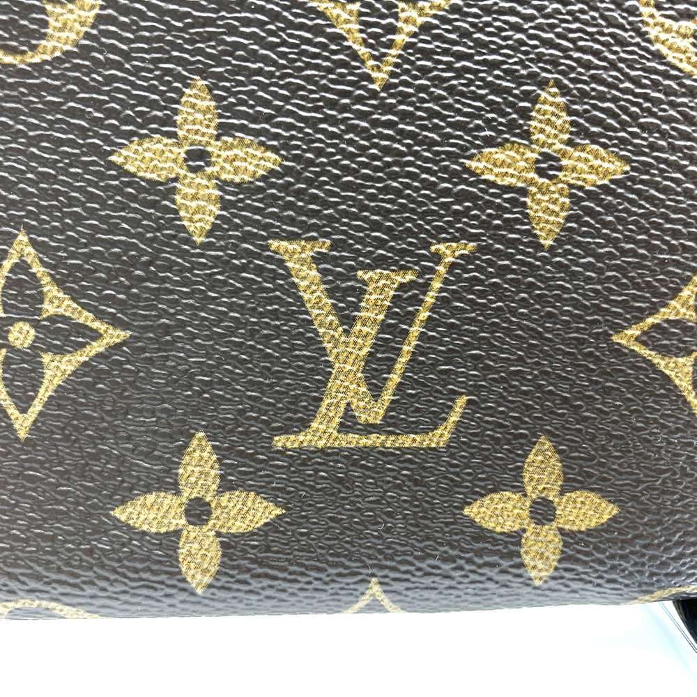 Louis Vuitton M60742 Portefeuille Clemence Long Wallet Monogram Canvas Brown Pre-owned