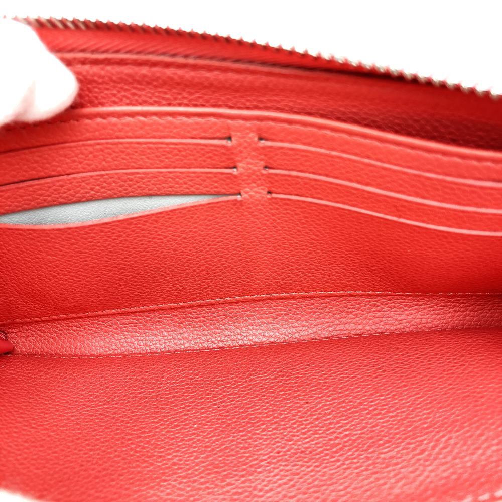 Louis Vuitton M69066 Zippy Lock Me Long Wallet in Blossom Pink Leather PRE-OWNED