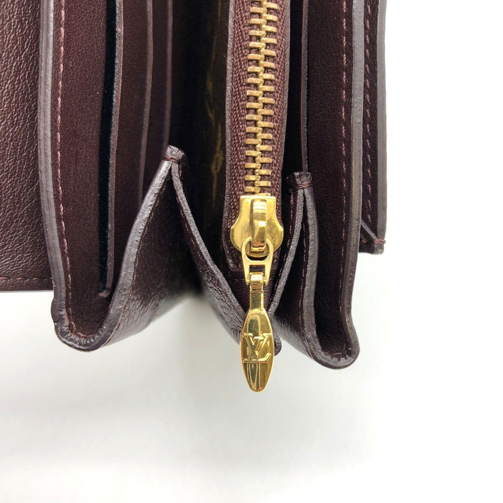 Louis Vuitton M60362 Portefeuille Elysee Long Wallet in Brown Monogram Canvas/Leather PRE-OWNED