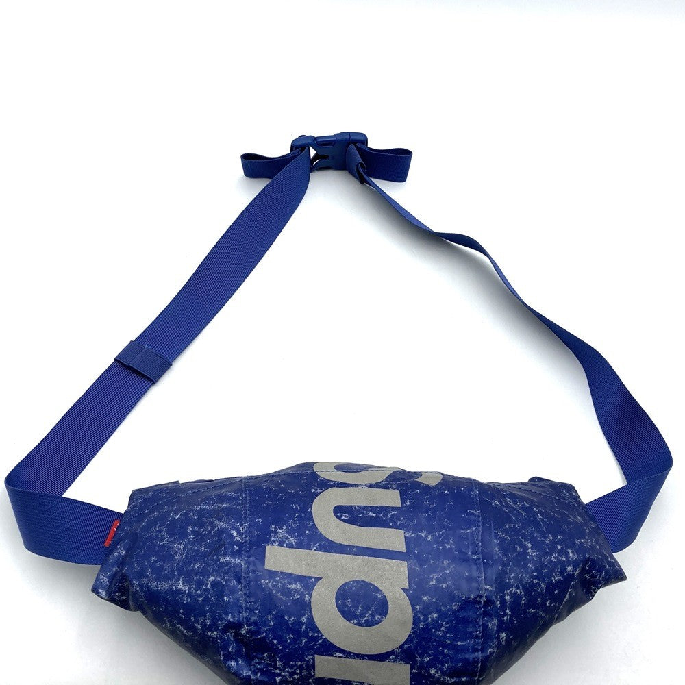 Supreme Reflective Waist Bag/Body Bag Waterproof Blue Pre-owned
