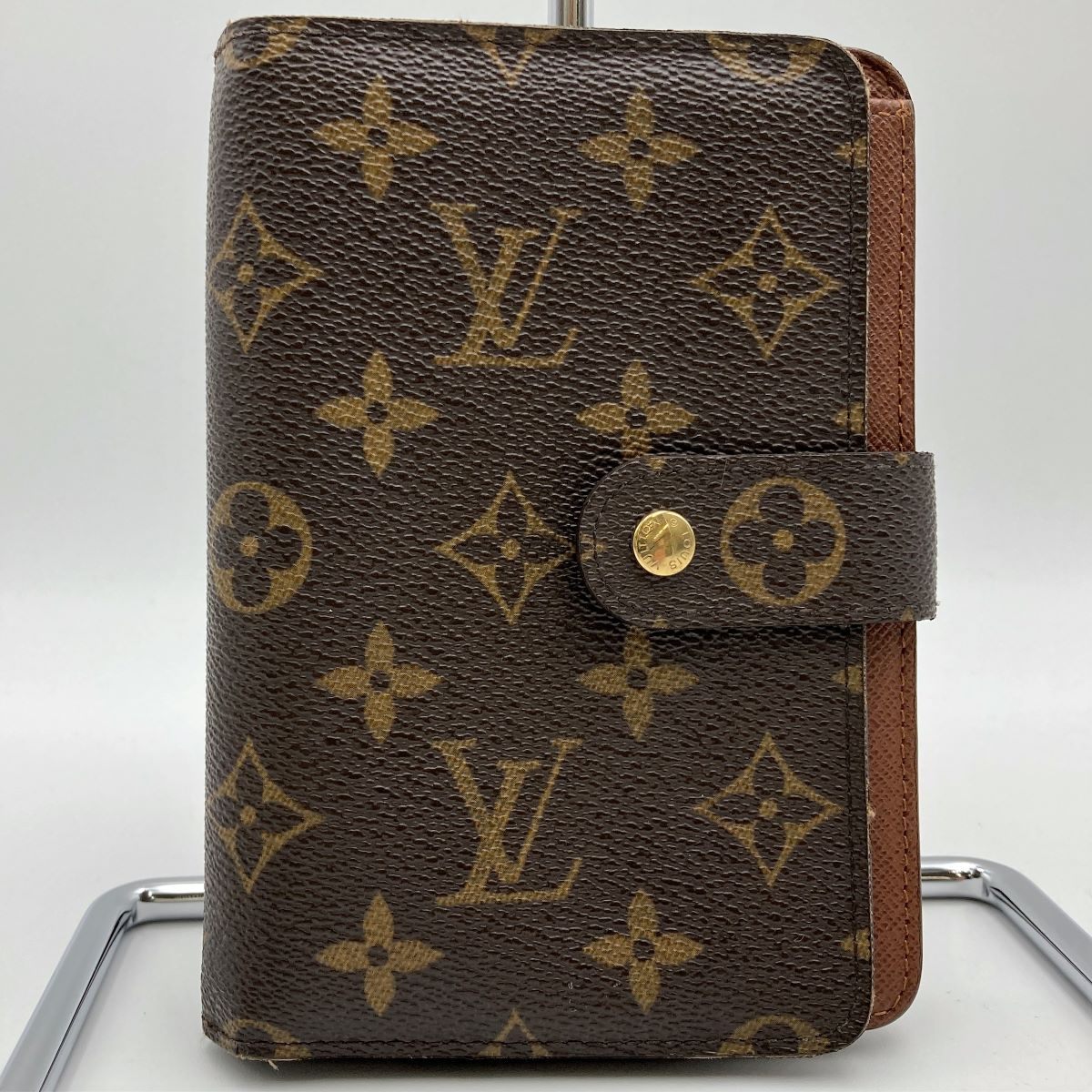 Louis Vuitton M61207 Porte Papier Zip Medium Wallet Monogram Pre-owned