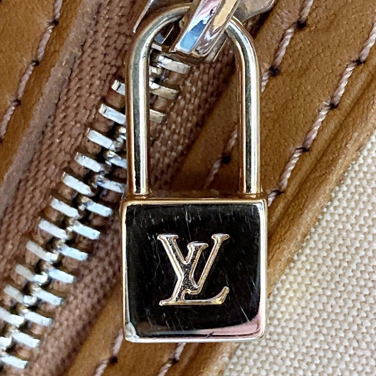 Louis Vuitton M92416 Josephine Handbag Monogram Mini Canvas Beige PRE-OWNED