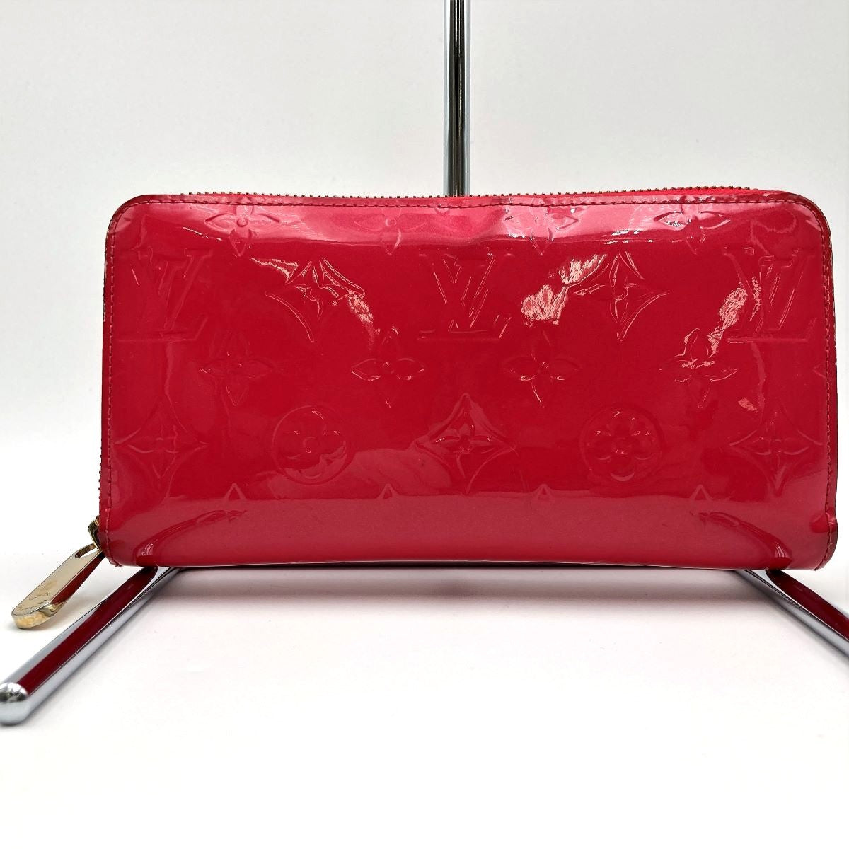 Louis Vuitton M93058 Zippy Long Wallet Vernis Pink Pre-owned