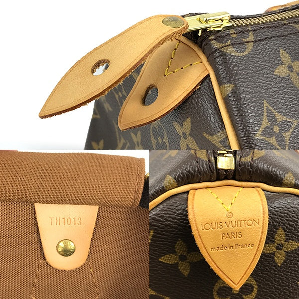 Louis Vuitton M41524/Speedy 35 (old) Handbag Brown Monogram LV PRE-OWNED