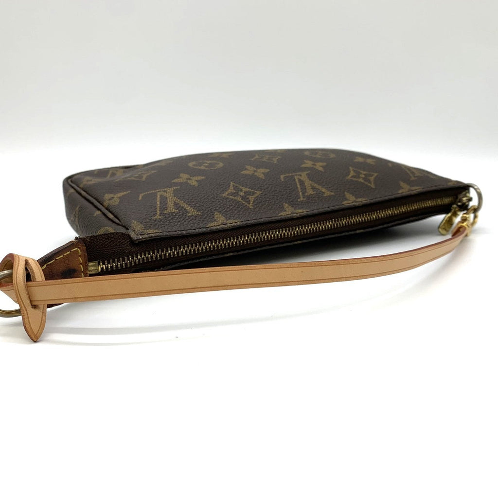 Louis Vuitton M51980 Pochette Accessoires Pouch Monogram Canvas Brown Pre-owned