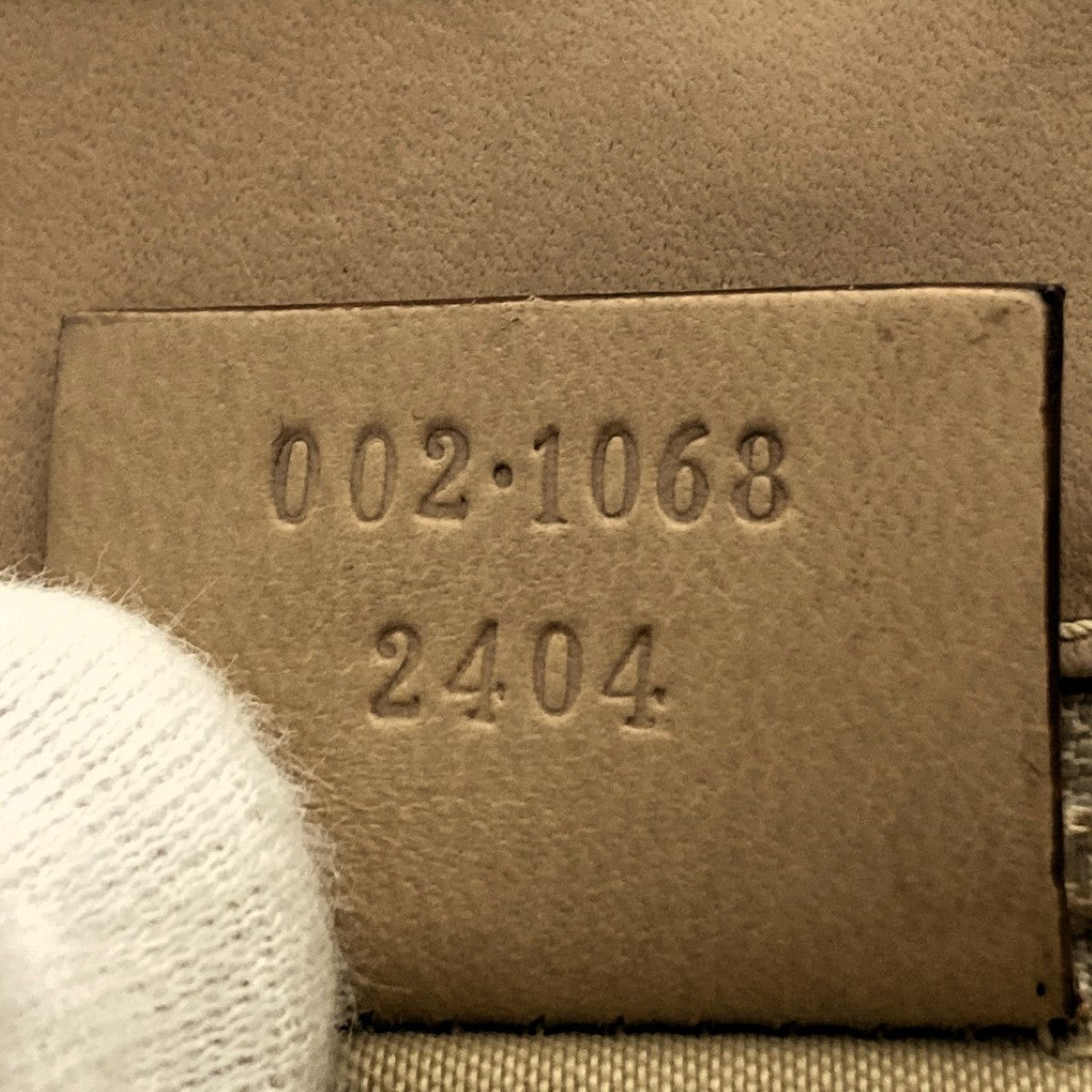 Gucci 002 1068 Jackie Shoulder Bag, Mini Bag, Slim, Yellow/Beige, GG Canvas and Leather. PRE-OWNED