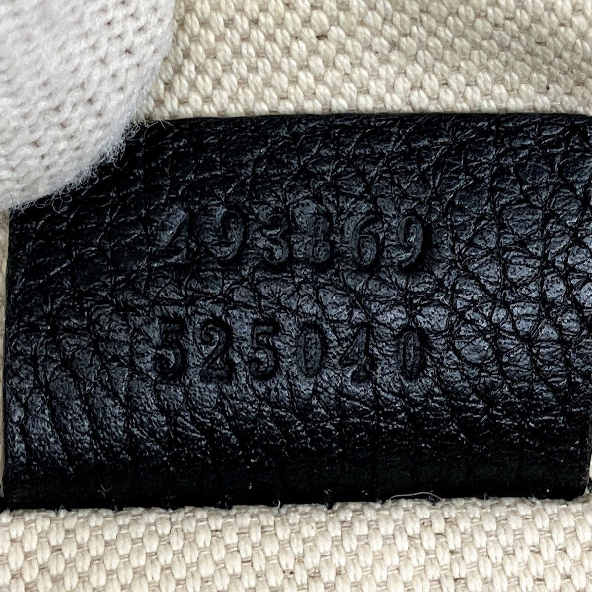 [CLEARANCE]Gucci 493869 Sherry Line Waist Bag/Waist Pouch in Black Leather PRE-OWNED