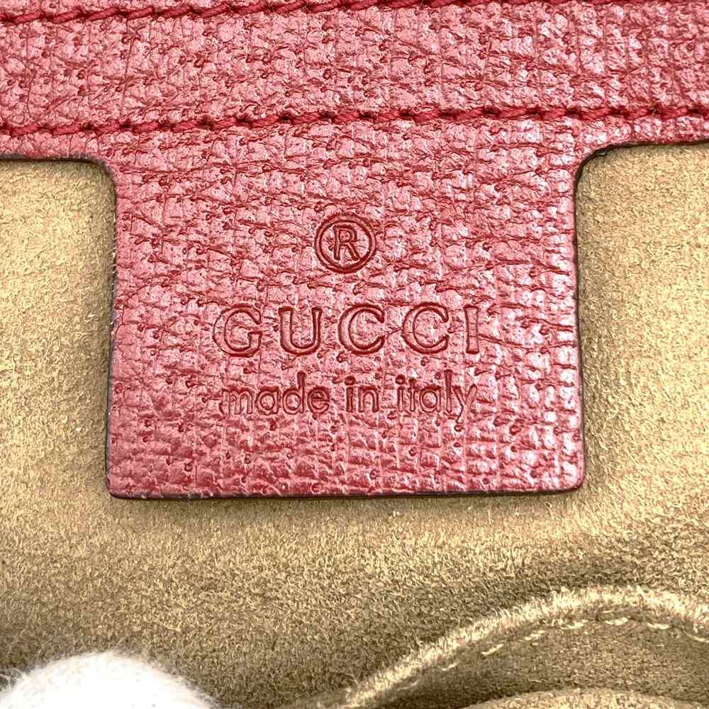 Gucci 427042 Tian Backpack/Daypack GG Supreme Canvas/Leather Multicolor Pre-owned