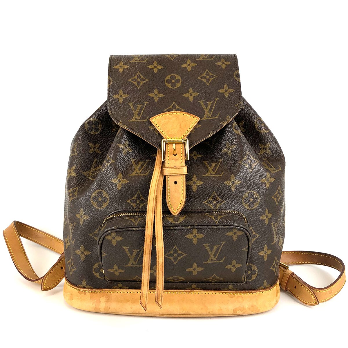 Louis Vuitton M51136 Montsouris MM Backpack/Daypack Monogram Pre-owned