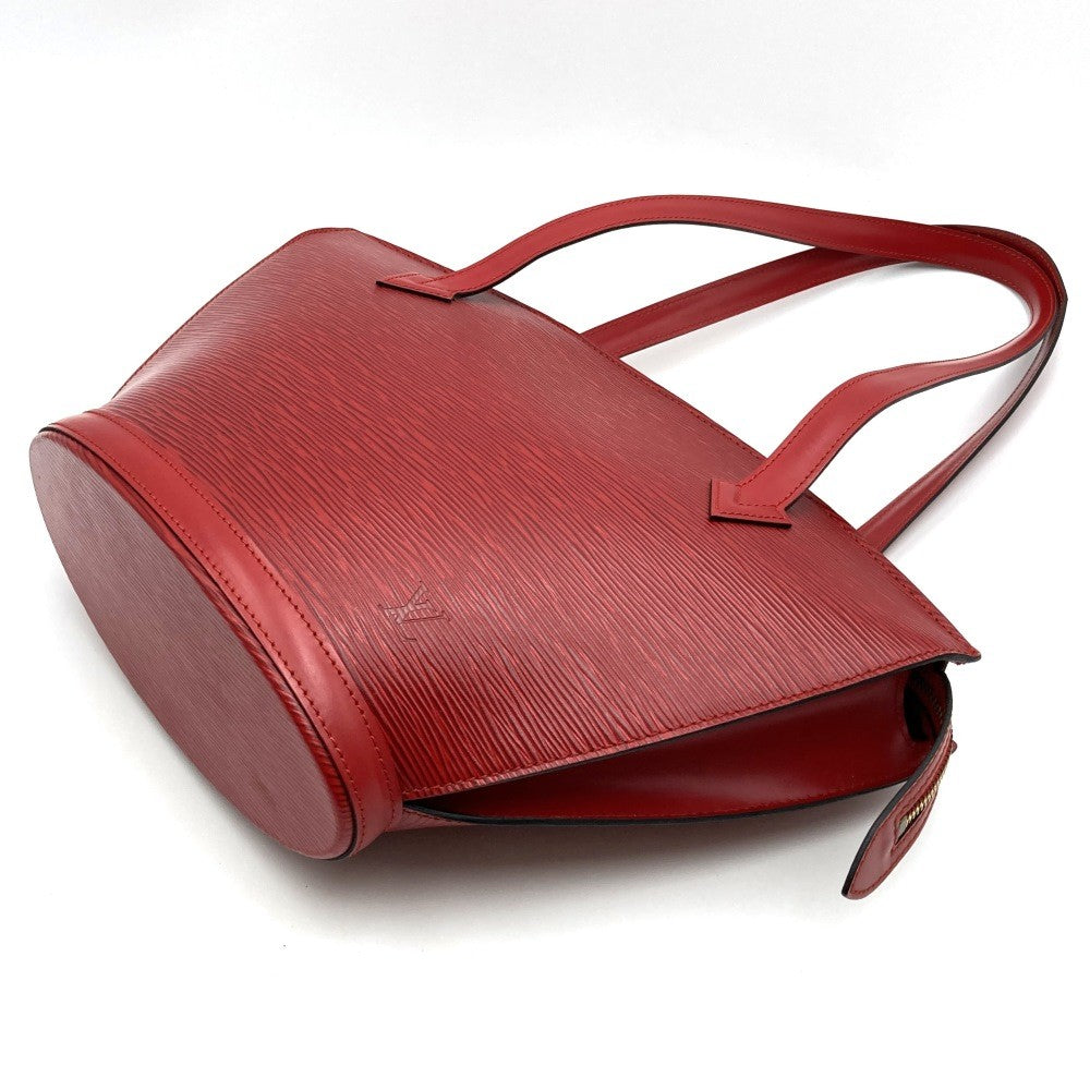 Louis Vuitton M52337 Saint Jacques Poignier Long Shoulder Bag in Red Epi Leather PRE-OWNED