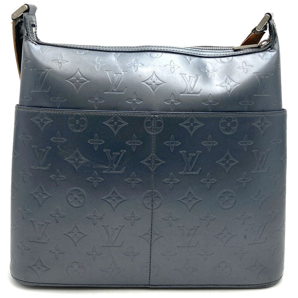 Louis Vuitton M55165 Sutter Shoulder Bag Monogram Matte Gray Pre-owned