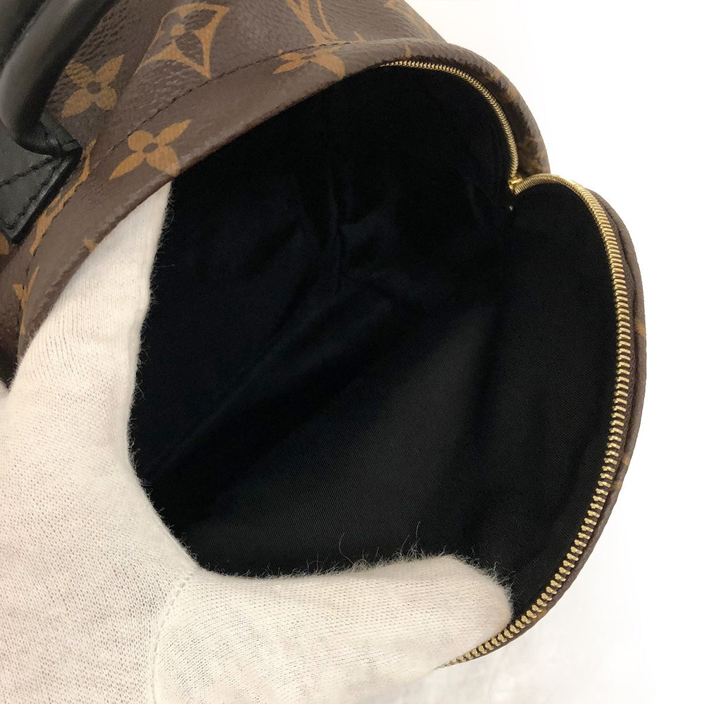 Louis Vuitton M44873 Palm Springs Mini Backpack/Daypack in Monogram Canvas/Leather, Brown, Unisex PRE-OWNED