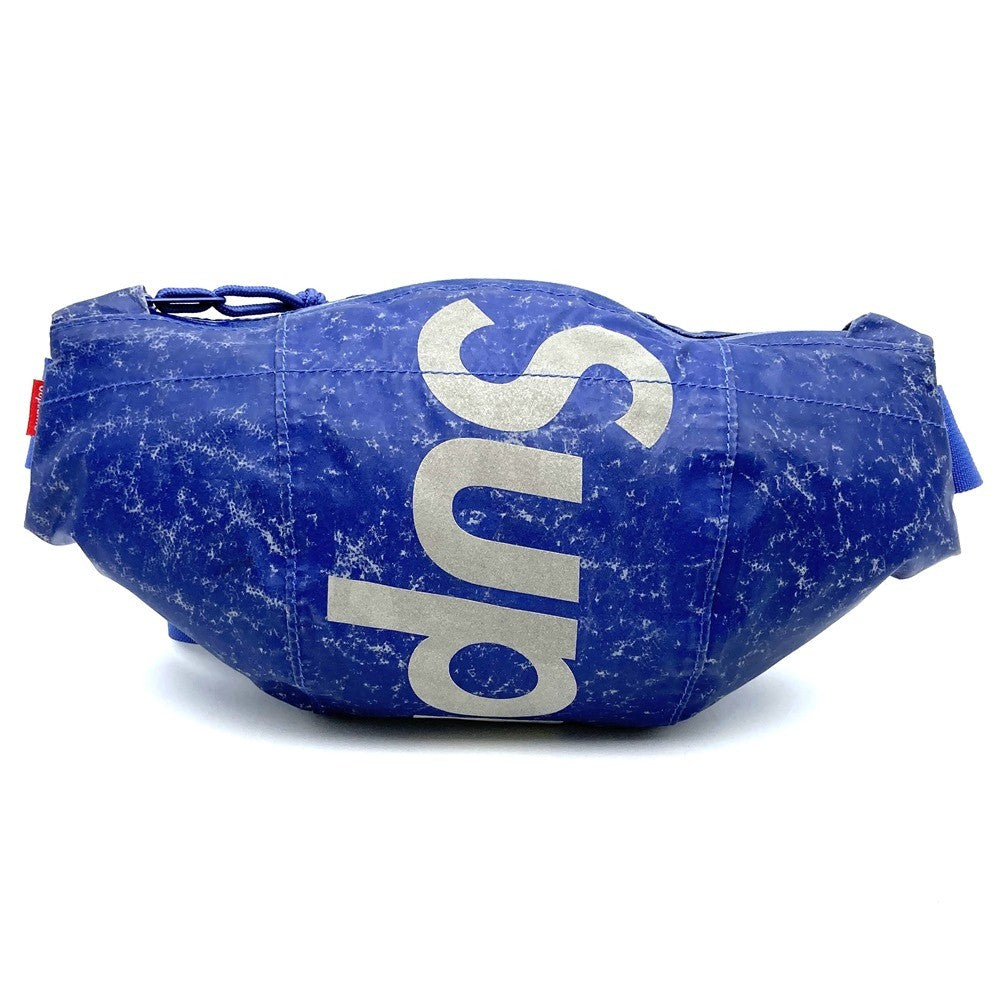 Supreme Reflective Waist Bag/Body Bag Waterproof Blue Pre-owned