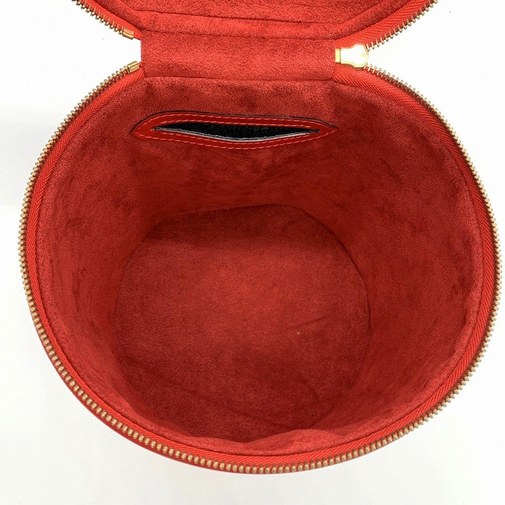 Louis Vuitton Cannes Vanity Bag, Makeup & Cosmetics Handbag, Epi Leather, Red, M48037 PRE-OWNED