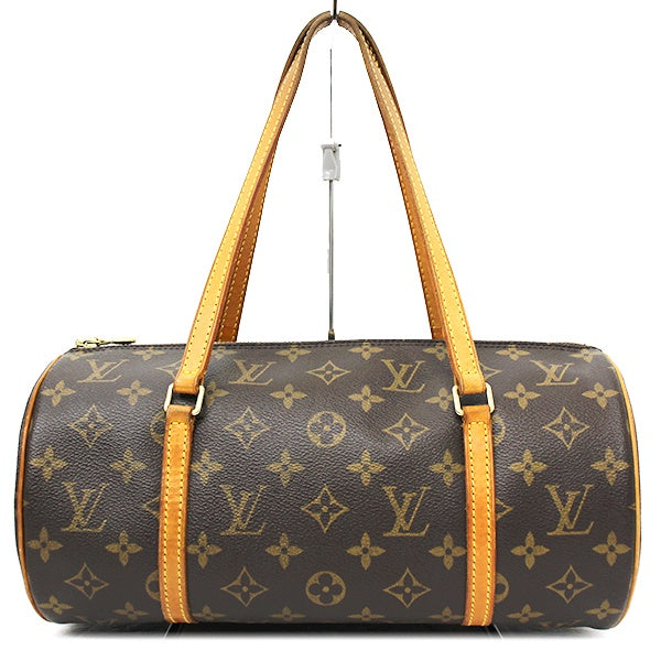 Louis Vuitton M51385/Papillon 30 Handbag Brown Monogram Canvas LV PRE-OWNED