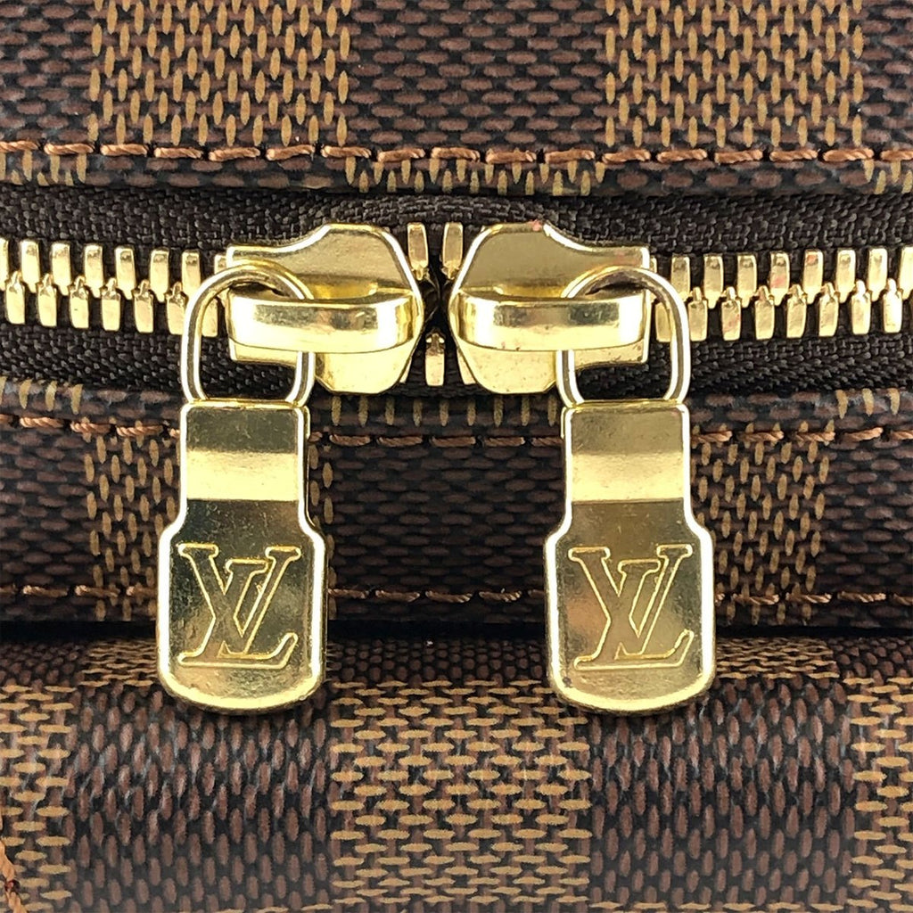[CLEARANCE]Louis Vuitton N51994 Geronimos Waist Bag, Damier Canvas/Nylon, Brown, Shoulder Bag, Gold Hardware, Unisex PRE-OWNED