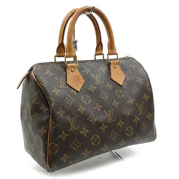 Louis Vuitton Speedy 25 Monogram Boston Bag/Handbag Brown M41528 PRE-OWNED
